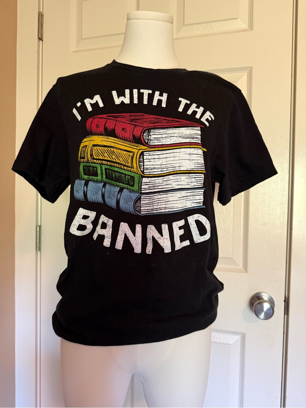 I'm With The Banned Graphic Tee - Black